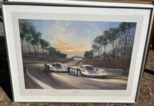 SUNSET AT le MANS by Alan