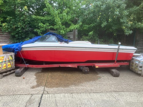 Unfinished ski boat project - unfinished,
