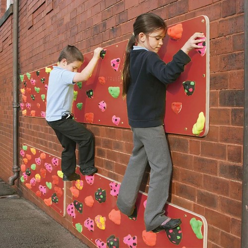 Climbing wall panel set crash - wall,