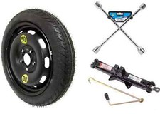 2007 - 2024  Nissan Qashqai Space Saver Spare Wheel & Tyre 17" + Jack & Spanner