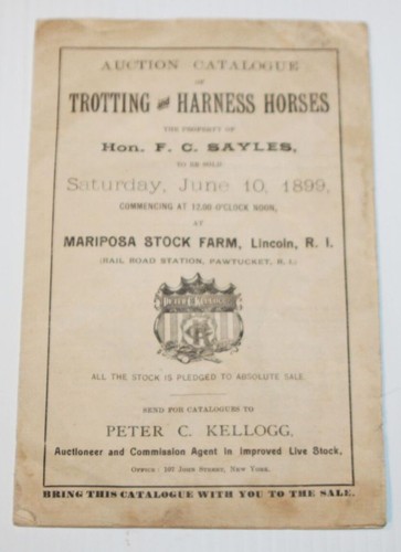 Vintage 1899 trotting - vintage,