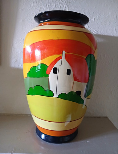 Large clarice cliff style - large,