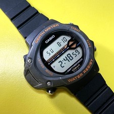 Casio Depth Meter Watch Japan Digital Quartz Waterproof 50M Sports Gear