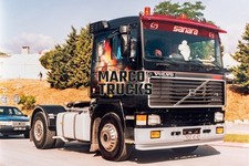 Truck Photo Volvo F16 Truck France Black Sanara #e4oc