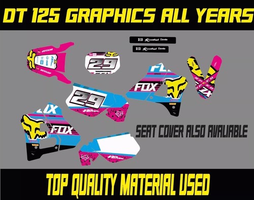 Yamaha dtr125 stickers - yamaha,