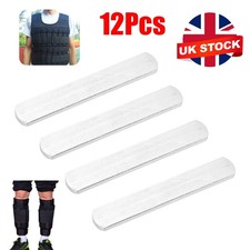 12pcs Steel Plates Weighted Vest Workout Jacket for Gym Running Training