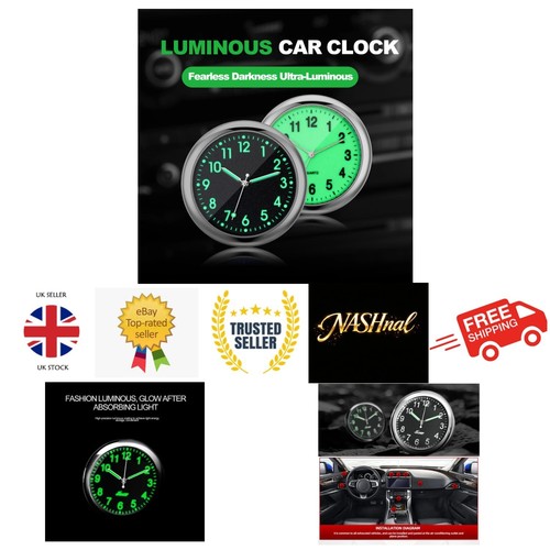 Luminous clock mini quartz - luminous,