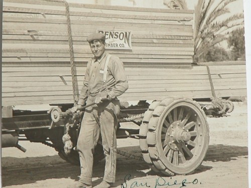 Benson lumber truck san - benson,