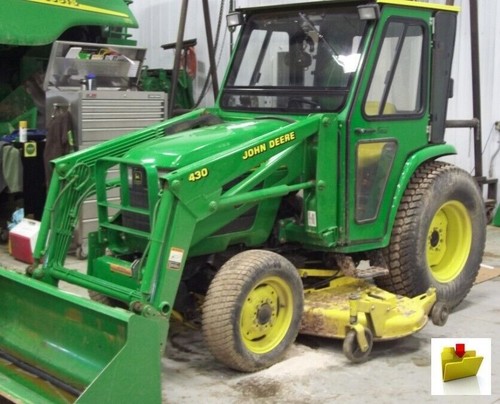 John deere utility tractors - john,
