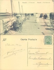 The estacade walkway ostend - the,