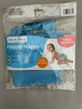 Splash About Happy Nappy Crocdile Swamp Baby Neoprene Swim Nappy 6 - 12 Months