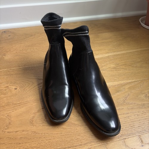 Zara black booties ankle boot - zara,