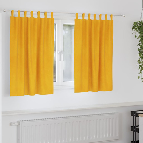 Blackout curtains mustard - blackout,