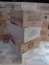 Wooden Wine Box Crate ~