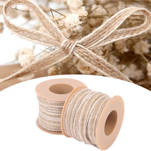 10m burlap ribbon roll - 10m,