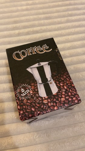 Stovetop coffee moka pot - -, 6