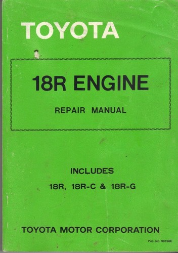 Toyota 18r 0l - toyota, 2.0l