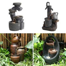 Water Fountain w/ LED Lights