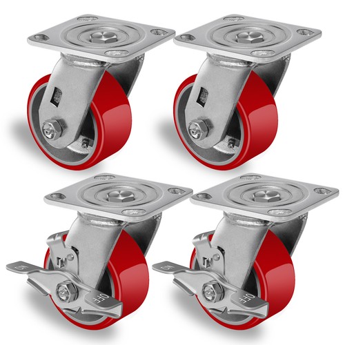 Inch caster wheels - caster, heavy