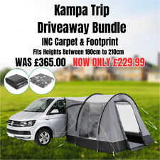 PACKAGE DEAL Kampa Trip Driveaway campervan POLED awning 9120001241
