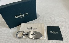 Mulberry Brushed Silver Toned