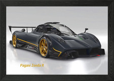Pagani Zonda R Framed Wall Art