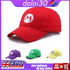 Mario hat with adjustable strap / Super Mario Bros. baseball cap