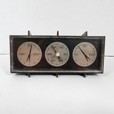Honeywell Desk Weather Station Vintage Barometer Thermometer Hygrometer Humidity