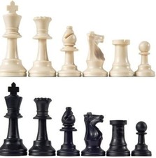Chess Competition Staunton Tournament Chess set with 2 Extra Queen