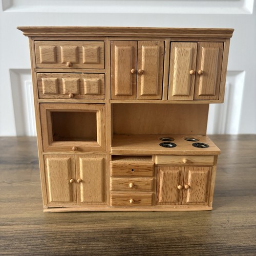 Vintage wooden kitchen unit - wooden,
