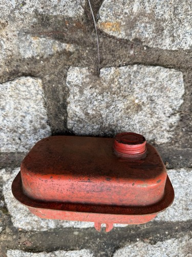 Vintage mower fuel - mower, tank
