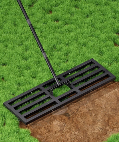 Lawn leveling rake 44x10 - rake,