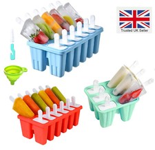 Ice Pop Ice Lolly Molds Silicone Ice Creams Homemade Popsicles Frozen Yogurt
