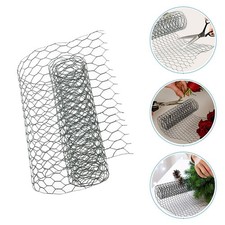 1Roll Sturdy Chicken Wire Fencing for Garden and Animal Enclosures
