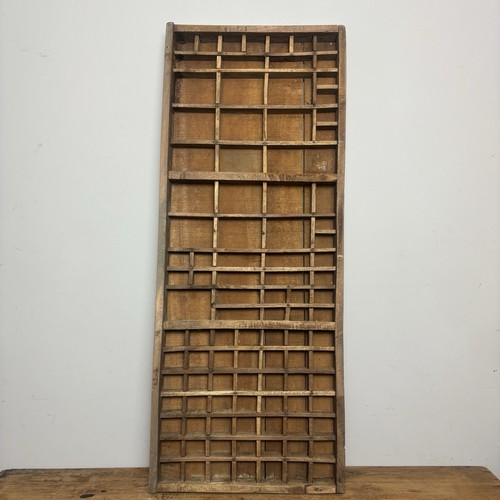 Vintage wooden printers tray - vintage,