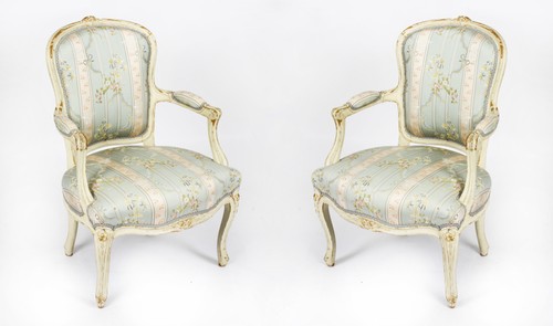 Antique pair shabby - pair,