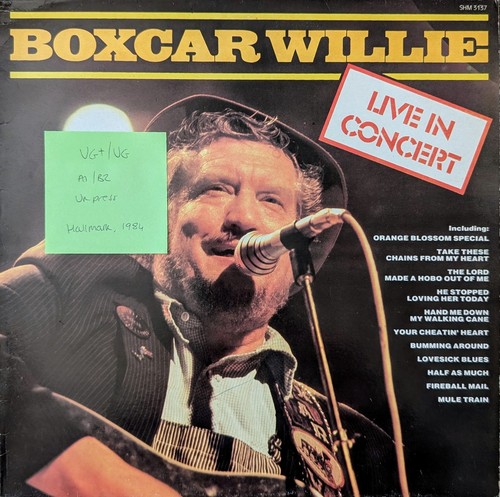 Boxcar willie live - willie,