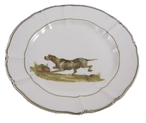 Nymphenburg porcelain dog - nymphenburg,