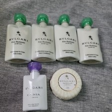 BVLGARI au Thé Vert (Green Tea) Body Lotion, Set of 6 - 4x 75ml 40ml 50g rare 