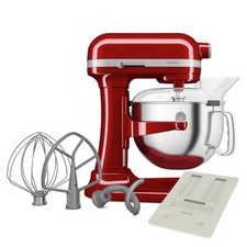 Food Mixer by KitchenAid - 5.6L, Red, Bowl-Lift, Heavy Duty Design, Pro Style