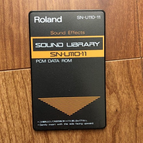 Roland sound library - sound,