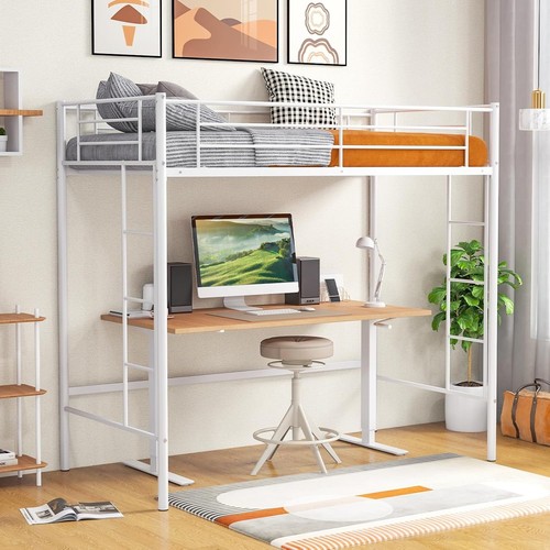 Loft bunk bed - bed,, ladders