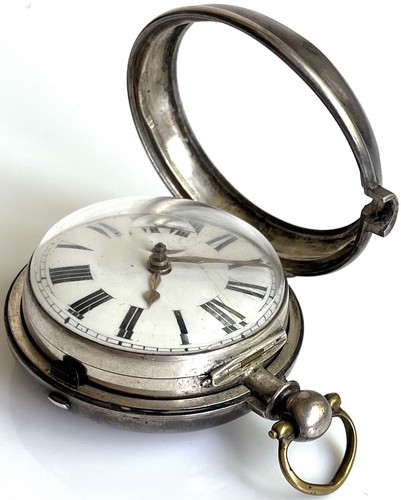 Silver pair case - pair, fusee