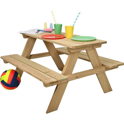 Idooka kids wooden picnic - wooden,