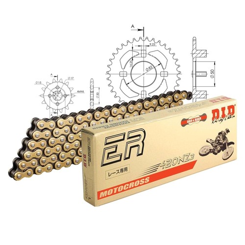 Did motorcycle chain set steel - did,