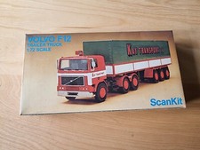 SCAN KIT Volvo F12 Trailer Truck Kay Ltd original kit 1:72 Scale Factory sealed