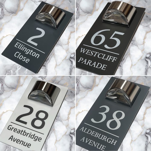 House number plaques - house,