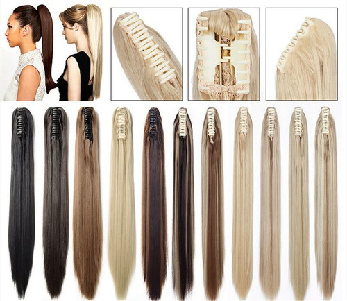 23inchlong claw ponytail - 23inchlong,