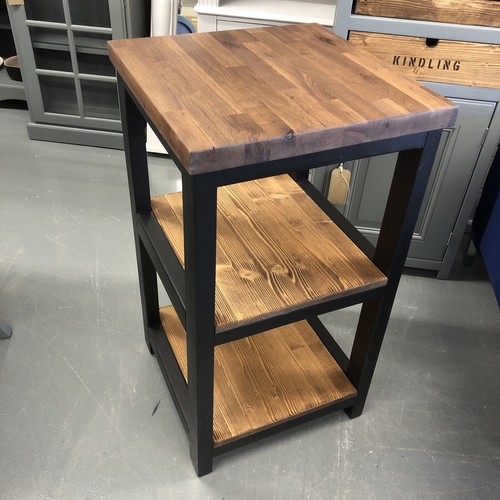 Black butchers block - black,