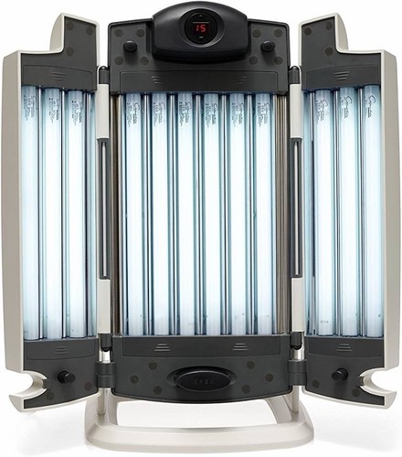 Folding facial tanner tube - facial,